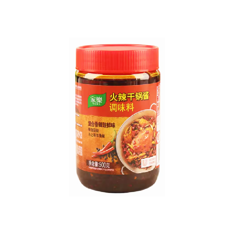 家樂(lè)火辣干鍋調(diào)味醬料500G